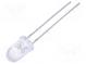 LED  5mm  green  27000÷59000mcd  15°  20mA  2.8÷3.6V  Front  convex