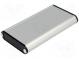 Enclosure  with panel  1455  X 72mm  Y 120mm  Z 19mm  aluminium