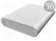 Enclosure  with panel  1455  X 71mm  Y 80mm  Z 19mm  aluminium