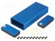 Enclosure  with panel  1455  X 54mm  Y 120mm  Z 23mm  aluminium