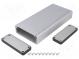 Enclosure  with panel  1455  X 78mm  Y 27mm  Z 160mm  aluminium