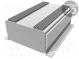 Enclosure  with panel  1455NHD  X 111mm  Y 160mm  Z 61mm  black