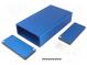 Enclosure  with panel  1455  X 125mm  Y 220mm  Z 51mm  aluminium