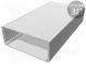 Enclosure  with panel  1455  X 125mm  Y 220mm  Z 30mm  aluminium