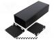 Enclosure  multipurpose  X 89mm  Y 220mm  Z 56mm  1455ZT  black