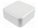Enclosure  multipurpose  X  160mm  Y  160mm  Z  70mm  ABS  light grey