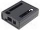 Enclosure  for computer  BEAGLEBONE BLACK  ABS  black  X 77mm