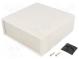 Enclosure  with panel  1598  X 135mm  Y 50mm  Z 134mm  ABS  grey