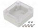 Enclosure  multipurpose  X  60mm  Y  65mm  Z  28mm  Ritec  light grey