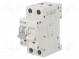 Circuit breaker  230/400VAC  Inom  10A  Poles  1+N  DIN  Charact  C