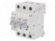 Circuit breaker  230/400VAC  Inom  32A  Poles  3  DIN  Charact  C