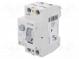 RCD breaker  Inom  40A  Ires  30mA  Max surge current  250A  DIN