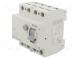 RCD breaker  Inom  40A  Ires  30mA  Max surge current  250A  IP40
