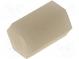 Screwed spacer sleeve  hexagonal  polyamide  M3  8mm