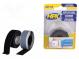Tape  velcro  W  20mm  L  1m  Thk  2.1mm  synthetic rubber  black