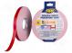 Tape  fixing  W  19mm  L  25m  Thk  1.1mm  double-sided  acrylic