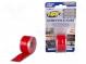 Tape  sealing  W  25mm  L  3m  Thk  0.5mm  red  silicone  max.200°C