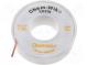 Tape  desoldering  rosin  W  1.27mm  L  30000mm  Signal word  Danger