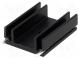 Heatsink  extruded  TO220  black  L 37.5mm  W 29mm  H 12mm  13K/W
