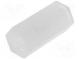 Screwed spacer sleeve  polyamide  M3  12.7mm