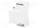 Enclosure  for DIN rail mounting  Y 90mm  X 35mm  Z 71mm  noryl