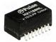 Transformer  LAN  SMD  -40÷85°C  Trans  RX 1  1,TX 1  1  -1dB