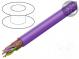Wire  Interbus  3x2x0,25mm2 + 3x1mm2  stranded  Cu  PUR  violet