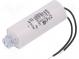 Capacitor  motors, run  7uF  450V  Ø30x78mm  -25÷70°C  ±10%  10000h