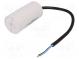 Capacitor  motors, run  16uF  450V  Ø40x78mm  -25÷70°C  ±10%  3