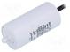 Capacitor  motors, run  18uF  450V  Ø40x83mm  -25÷70°C  ±10%  4