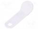 Pellet memory holder in and keychandin  white