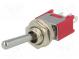 Switch  toggle  Positions 2  SPDT  ON-ON  3A/125VAC  3A/28VDC