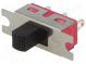 Switch  slide  Pos  2  SPDT  2A/250VAC  ON-ON  Mounting  screw type