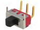 Switch  slide  Pos  2  SPDT  2A/250VAC  ON-ON  Mounting  THT  UL94V-0