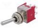 Switch  toggle  Positions 2  DPDT  ON-ON  3A/125VAC  3A/28VDC