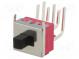 Переключатель  движковый  Пол  2  DPDT  2A/250ВAC  ON-ON  -30÷85°C