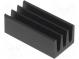 Heatsink  extruded  black  L 13mm  W 6.3mm  H 4.8mm  63K/W