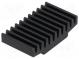 Heatsink  extruded  black  L 17mm  W 30mm  H 7.5mm  17K/W  anodized