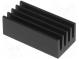 Heatsink  extruded  black  L 17mm  W 8mm  H 6mm  42K/W  aluminium