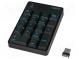 Keyboard  black  USB  wireless  6÷10m