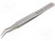 Tweezers  120mm  Blades  curved  SMD