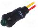 Indicator  LED  prominent  24VDC  Cutout  Ø8.2mm  IP40  polyamide