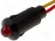 Indicator  LED  prominent  24VDC  Cutout  Ø8.2mm  IP40  polyamide