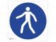 Safety sign  regulatory  Mat  self-adhesive folie  W  200mm