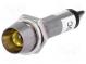 Indicator  LED  recessed  12VDC  Cutout  Ø8.2mm  IP40  metal