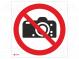 Safety sign  prohibitory  Mat  self-adhesive folie  W  200mm