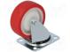 Transport wheel  Ø  100mm  W  30mm  H  128mm  torsional  150kg