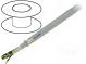 Wire  control cable  JZ-HF-CY  3G0,75mm2  grey  stranded  Cu  PVC