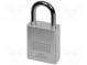Padlock  aluminium  Application  gates, cabinets, bags, cases