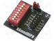 Module with 8-position DIP switch